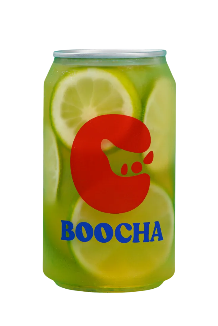 BOOCHA ชามะนาว กระป๋องเล็ก